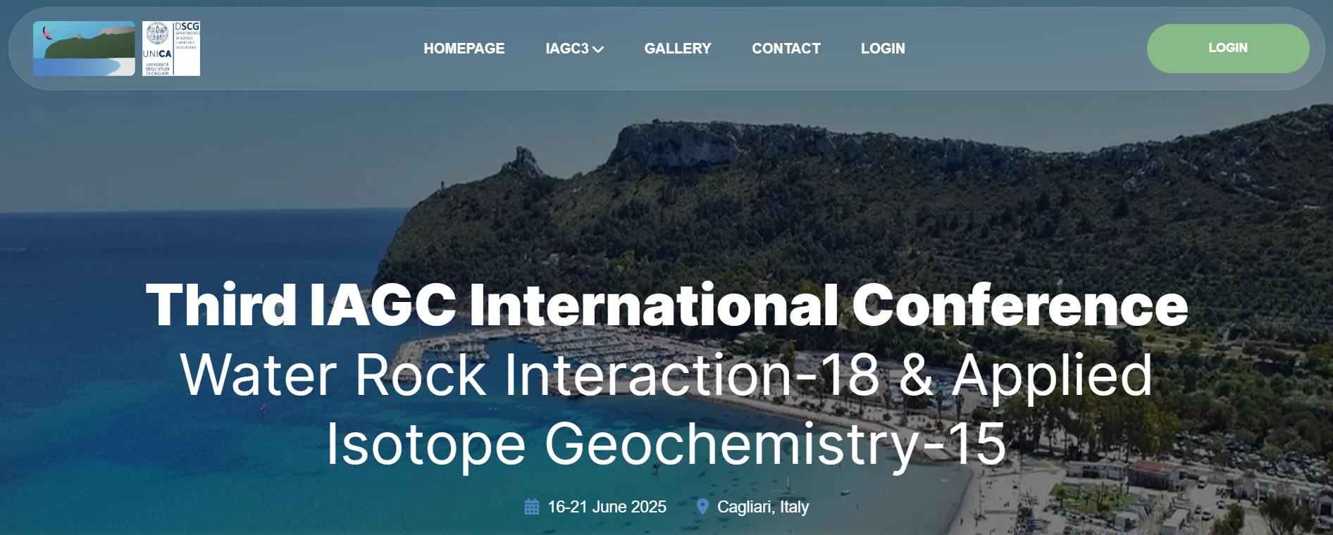 Terza Conferenza International Association of GeoChemistry