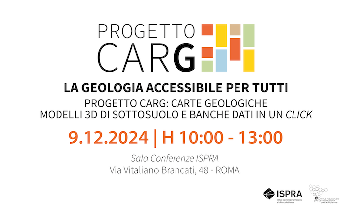 La geologia accessibile per tutti. Progetto CARG: carte geologiche, modelli 3D di sottosuolo e banche dati in un click