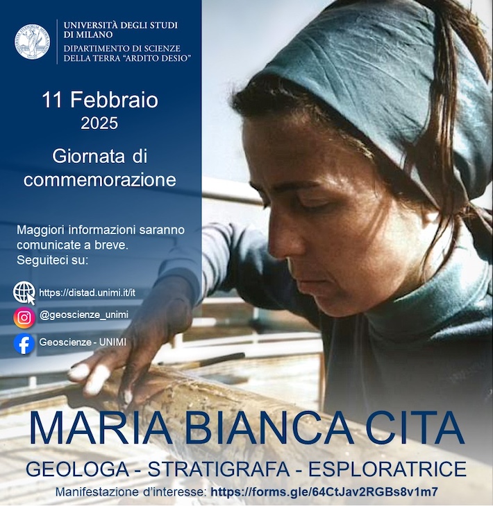 Maria Bianca Cita - Geologa, Stratigrafa, Esploratrice