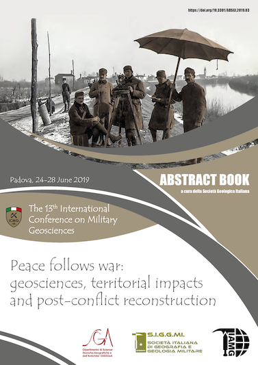 The 13th International Conference on Military Geosciences - Peace follows war: geosciences, territorial impacts and post-conflict reconstruction